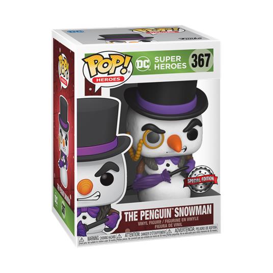 DC Holiday POP! Heroes Vinyl Figure Penguin Snowman 9 cm - 3