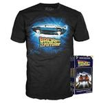 Back To The Future T-Shirt Pop Tee Delorean S