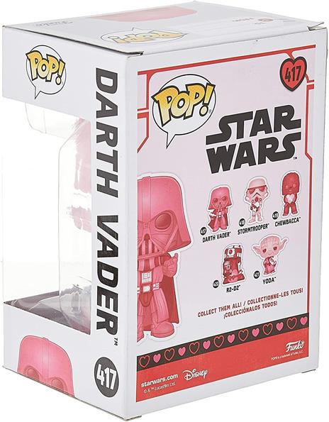 Funko POP Star Wars: Valentines- Vader w/Heart - 4