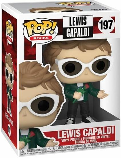 Lewis Capaldi Funko Pop! Rocks Lewis Capaldi Vinyl Figure 197