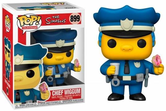 Simpsons The Funko Pop! Television Chief Wiggum Vinyl Figure 899