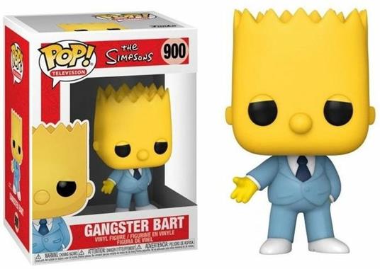 Simpsons The Funko Pop! Television Gangster Bart Vinyl Figure 900