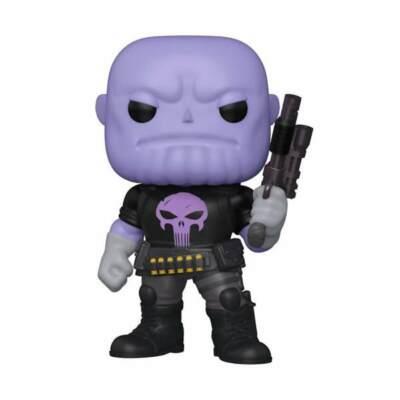 Funko Bobble Head Pop Marvel Thanos Punisher Earth 18138 Px Exclusive Figure