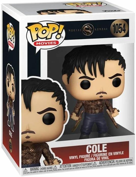 Mortal Kombat Funko Pop! Movies Cole Vinyl Figure 1054