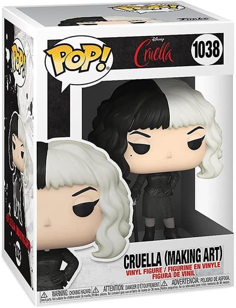 Funko POP Disney: Cruella- Cruella in Checkere - 4