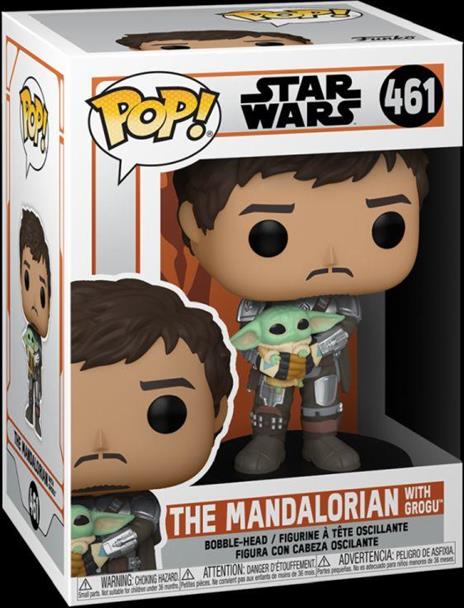 POP Star Wars: Mandalorian- Mando Holding Child - 3