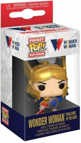 Dc Comics Funko Pop! Keychain Wonder Woman 80Th Wonder Woman Challenge Of The Gods Portachiavi