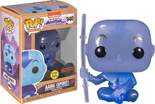 Avatar The Last Airbender Funko Pop! Animation Aang Spirit Glow In The Dark Vinyl Figure 940