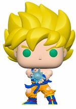 Dragon Ball Z Funko Pop! Animation Super Saiyan Goku with Kamehameha Wave Diamond Glitter