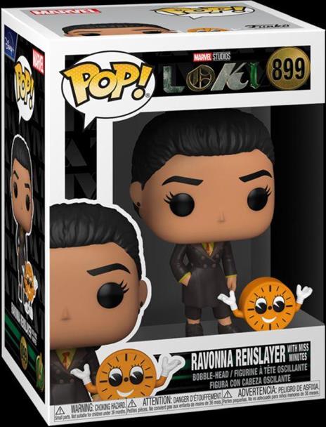 Funko POP&Buddy: Loki- Ravonna Renslayer w/ Miss Minutes - 3