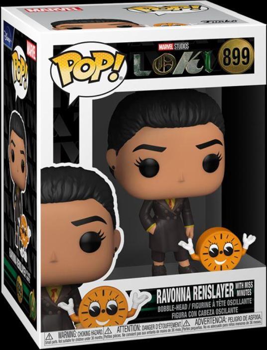 Funko POP&Buddy: Loki- Ravonna Renslayer w/ Miss Minutes - 3