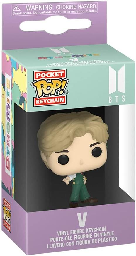 Funko BTS S2 - Dynamite - V Portachiavi, Colore Multicolore, 56034 - 2