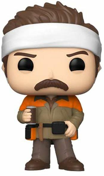 Parks & Recreation Funko Pop! Television Hunter Ron W/Chase - 3