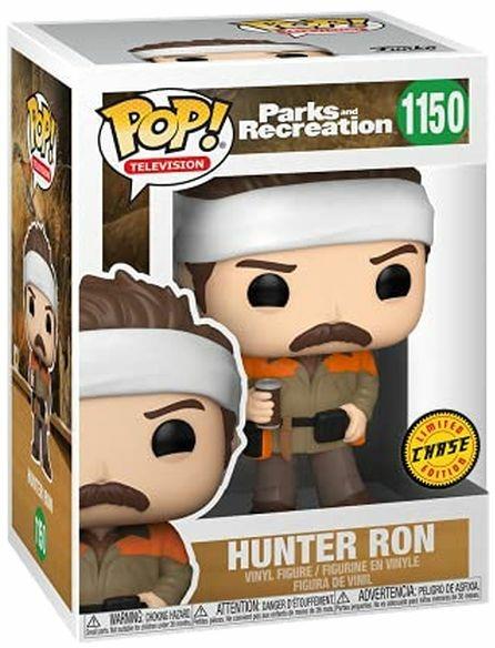 Parks & Recreation Funko Pop! Television Hunter Ron W/Chase - 4