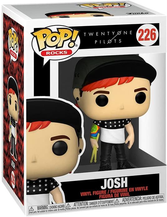 Funko Pop! Rocks Twenty One Pilots- Stressed Out Joshu - 2