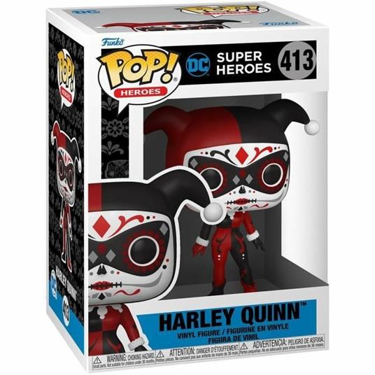 Funko POP Heroes: Dia De Los DC- Harley - 3