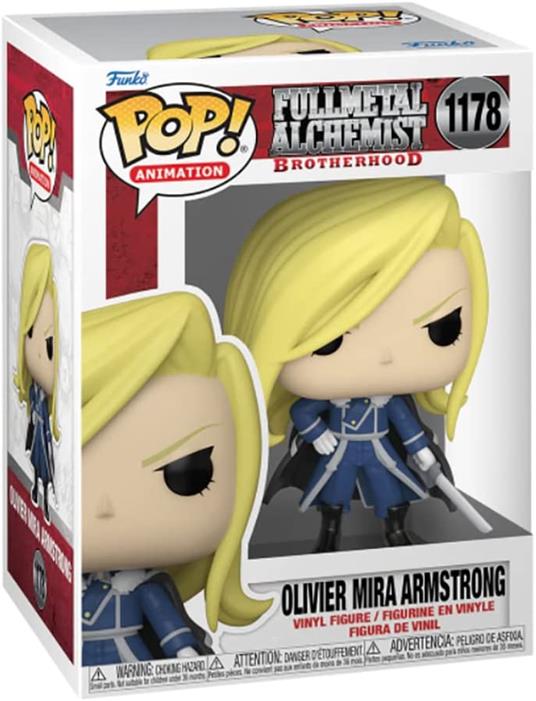 Pop! Vinyl Olivier Mira Armstrong - Fullmetal Alchemist: Brotherhood Funko 57738 - 3