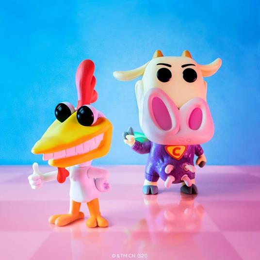 Funko POP Animation: Cow & Chicken- Superhero Cow - 3