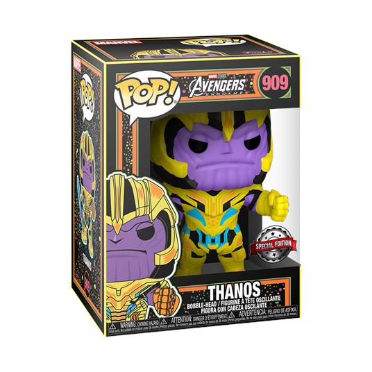 Pop! Vinyl Thanos (Black Light) - Avengers: Endgame Funko 57926