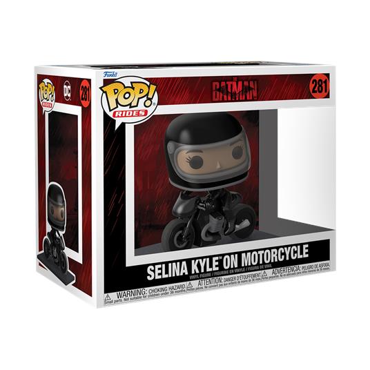 Pop! Ride (Deluxe) Selina Kyle On Motorcycle - The Batman (2022) Funko 59287