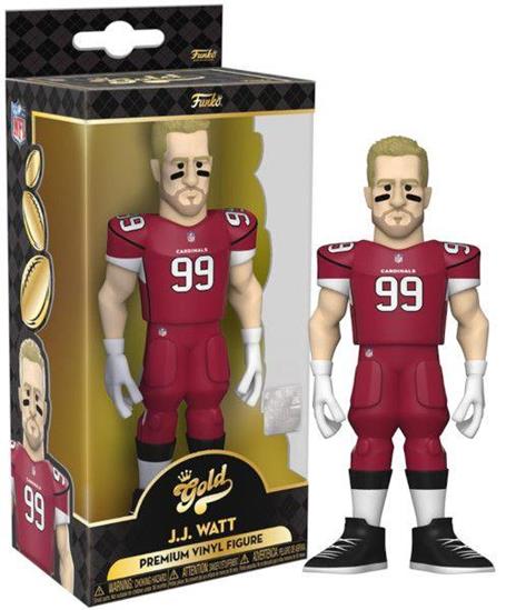 Funko Gold 5" NFL: Cardinals- JJ Watt (Home Uni) w/Chase