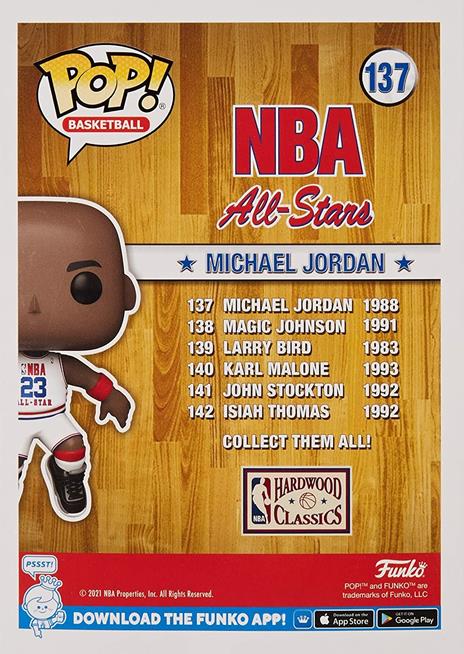 Funko POP NBA:Legends-MichaelJordan(1988 ASG) - 2