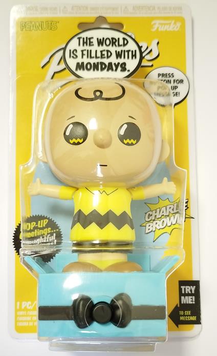 Funko Popsies Peanuts Charlie Brown Vinyl Figure Pop-Up Greetings
