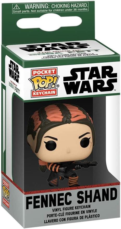 Funko POP Keychain: Star Wars- BOBF-Fennec Shand - 2