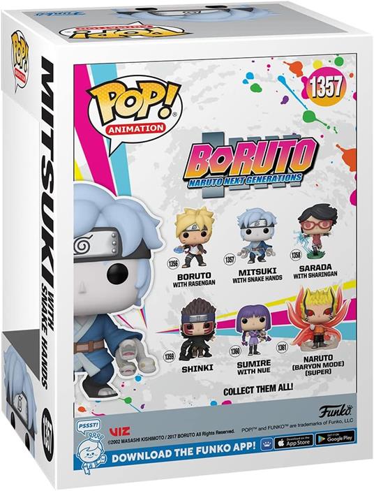 POP Animation: Boruto- Mitsuki w/snake hands - 3