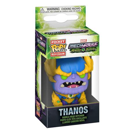 Marvel: Monster Hunters POP! Vinyl Keychain Thanos 4 cm - 3