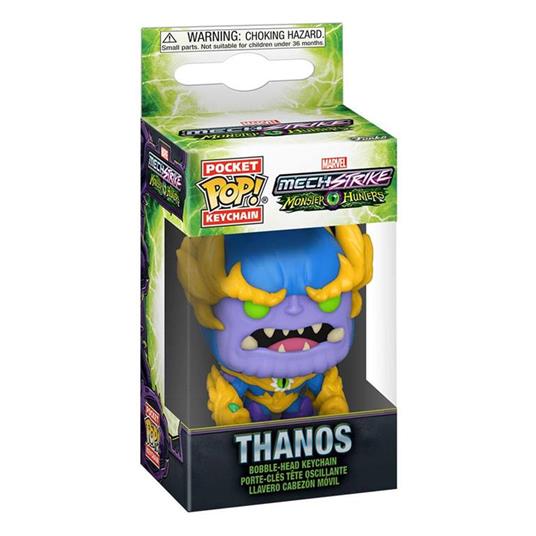 Marvel: Monster Hunters POP! Vinyl Keychain Thanos 4 cm - 3