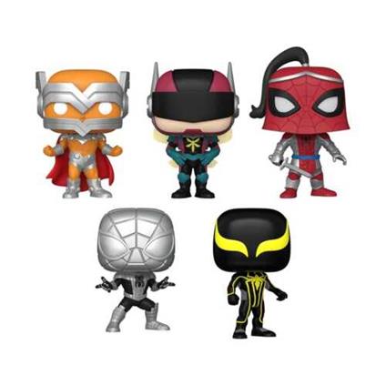 Marvel Pop! Vinile Figura 5-pack Year Of The Spider Special Edition 9 Cm Funko