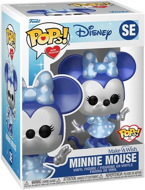 Disney Make a Wish 2022 POP! Disney Vinyl Figure Minnie Mouse (Metallic) 9 cm - 2