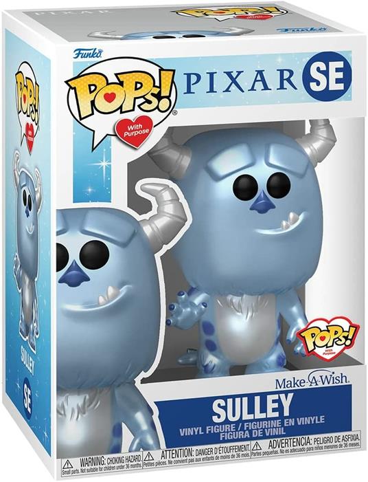 Disney Make a Wish 2022 POP! Disney Vinyl Figure Sulley (Metallic) 9 cm - 2