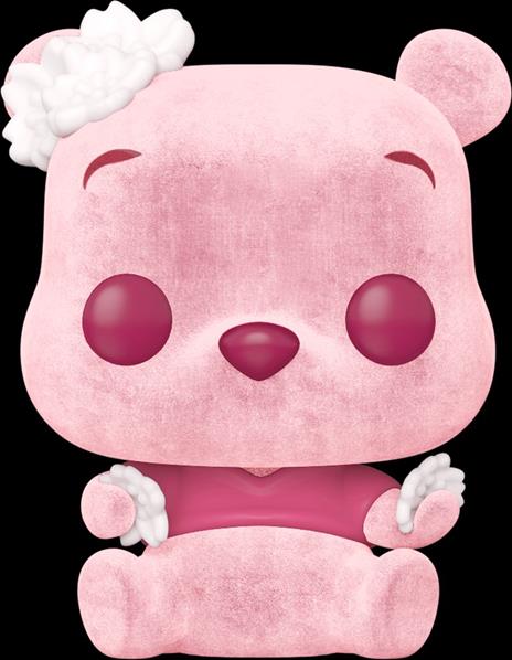 Pop! Flocked Winnie The Pooh With Cherry Blossom (Flocked) Funko 66612 - 2