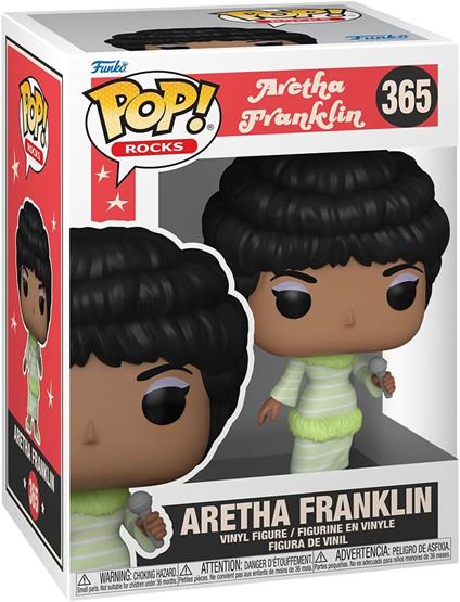 FUNKO POP Rocks: Aretha Franklin(Green Dress)