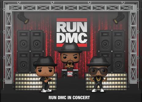 Pop! Moment Run Dmc - Run Dmc In Concert Funko 68402 - 2