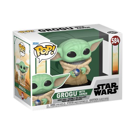 Pop! Vinyl Grogu With Armor: Star Wars: The Book Of Boba Fett Funko 68650