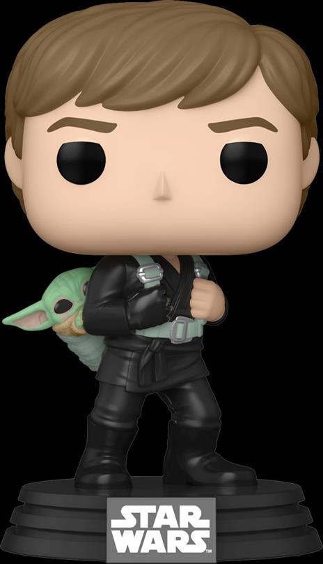 Pop! Vinyl Luke Skywalker & Grogu - Star Wars: The Book Of Boba Fett Funko 68652 - 2