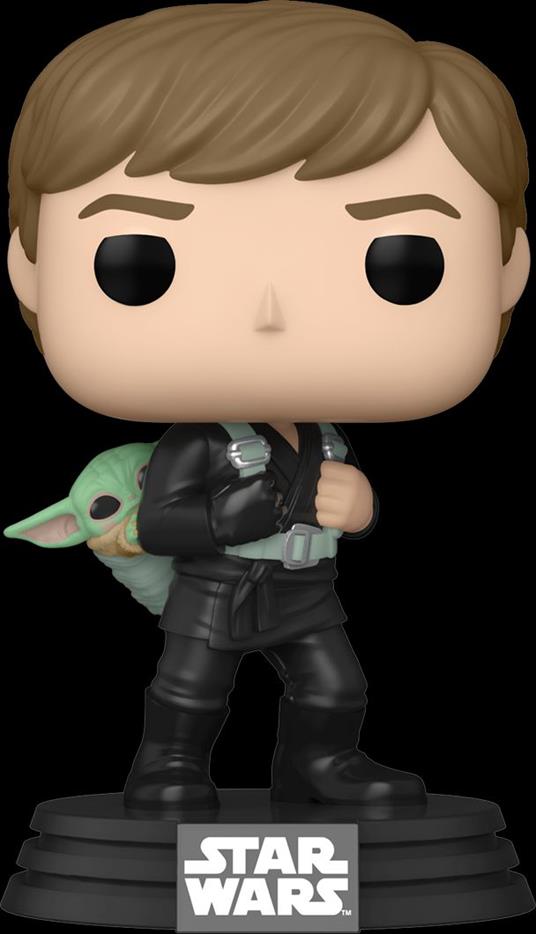 Pop! Vinyl Luke Skywalker & Grogu - Star Wars: The Book Of Boba Fett Funko 68652 - 2