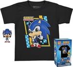 Funko: Pocket POP!&Tee: Sonic(KD)(FL)(L)