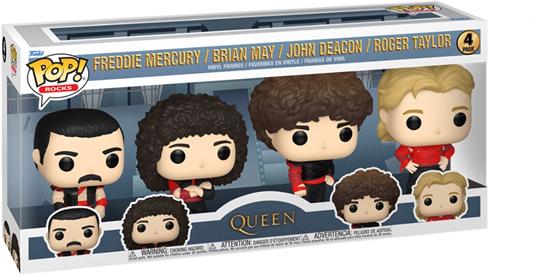 FUNKO POPS Queen Radio Gaga 4 Pack