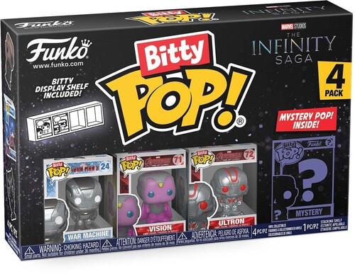 Bitty Funko POP: Marvel- Iron Man 4PK