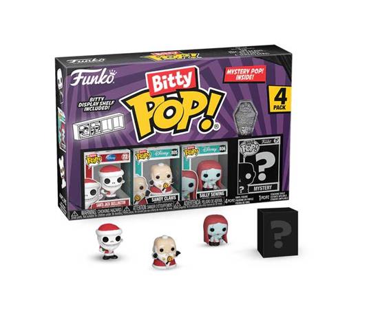 Bitty POP: Nightmare Before Christmas- Santa Jack 4PK
