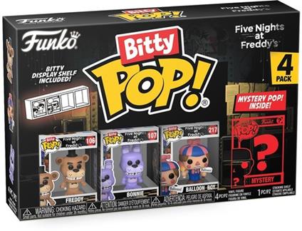 Bitty POP: FNAF- Freddy 4PK