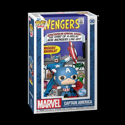 Funko Pop! Comic Cover Captain America - Avengers #16 Marvel 74134