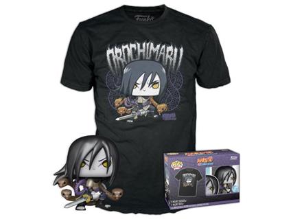 Set Figura Pop & Tee Naruto Shippuden Orochimaru Funko