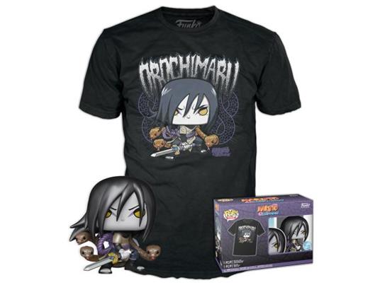 Set Figura Pop & Tee Naruto Shippuden Orochimaru Funko