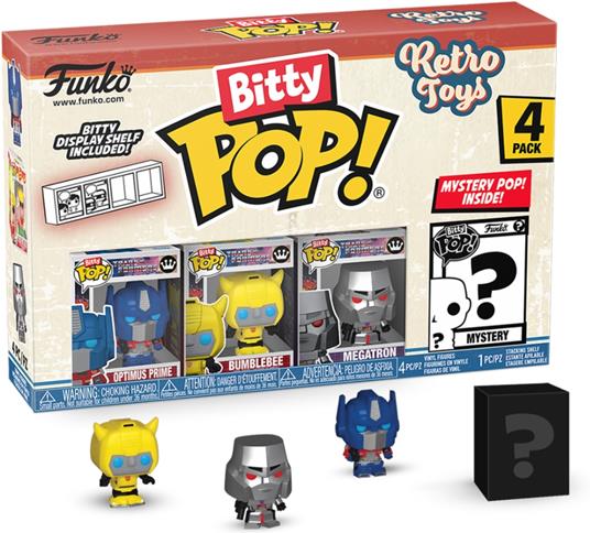FUNKO BITTY POP 4 Pack Transformers