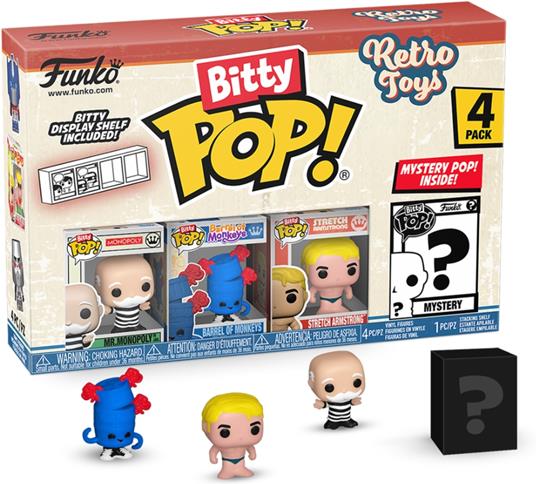 FUNKO BITTY POP 4 Pack Mr. Monopoly